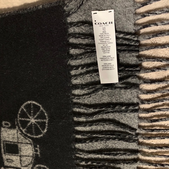 NWT Coach Scarf looks like Hermes - Picture 4 of 6